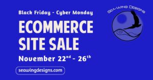 Black Friday A Cyber Monday Sale Sea Wing Designs