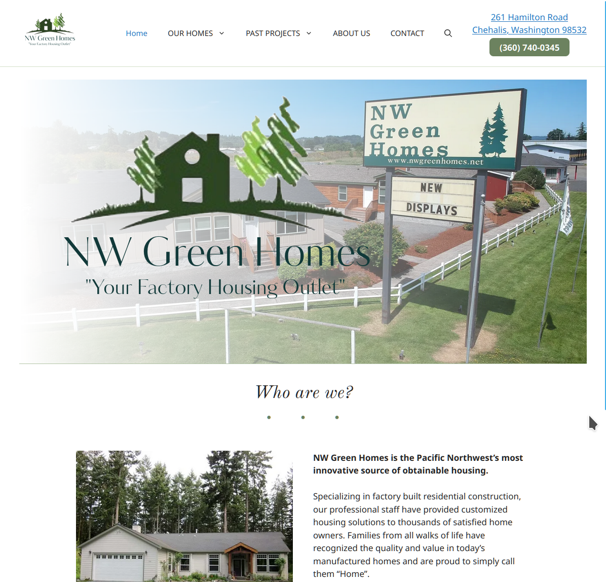 NWGreenHomes A manufactured homes company in SW Washington